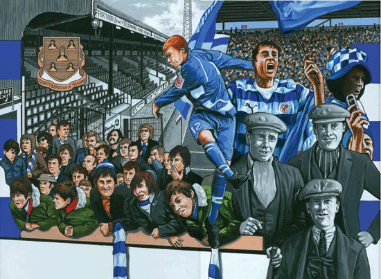 Reading Football Club poster