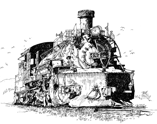 Railway engine