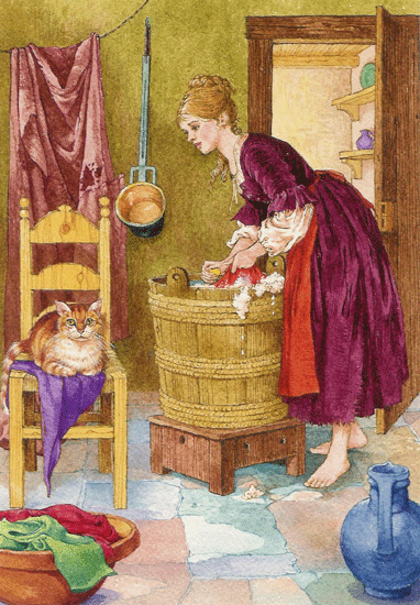 Cinderella in the Scullery